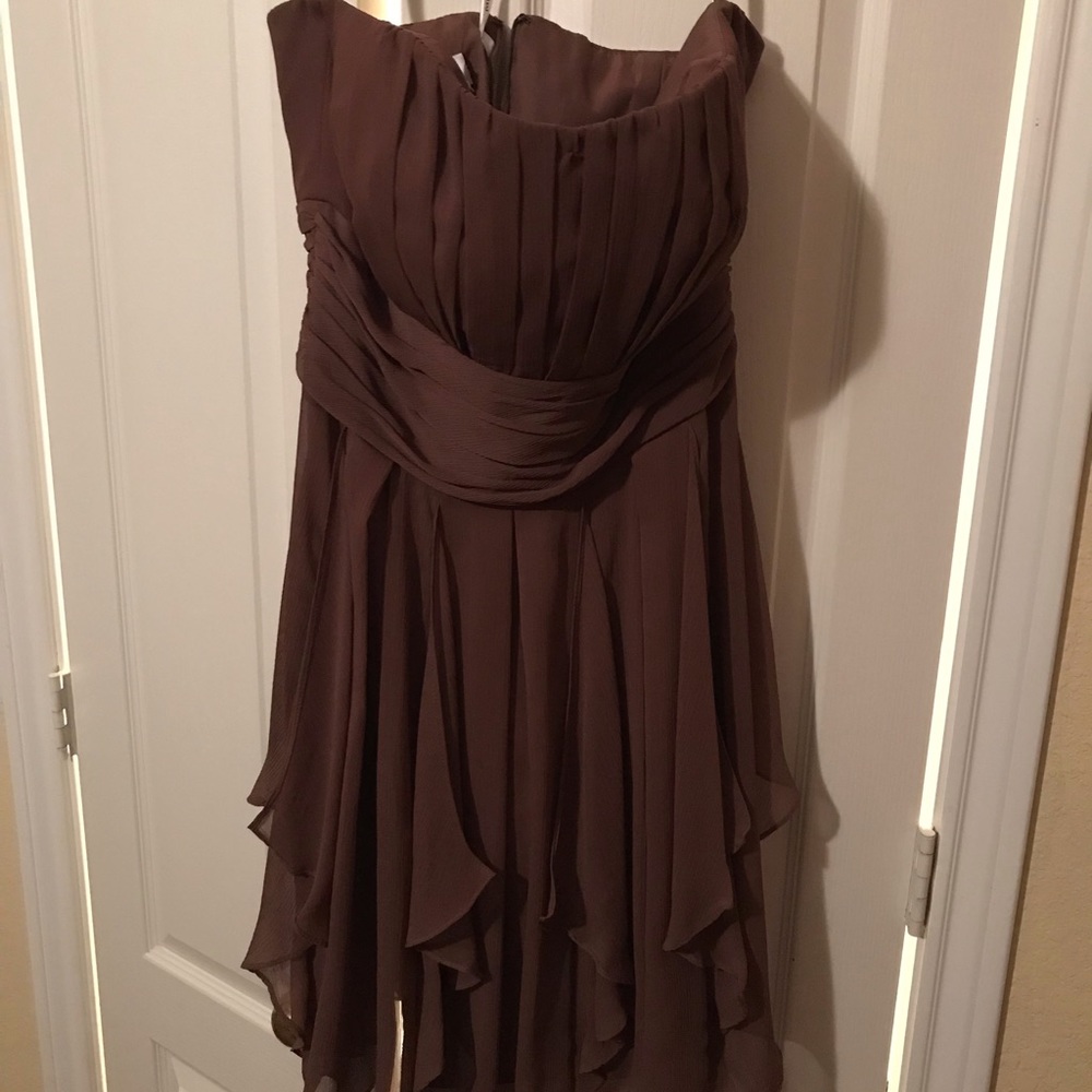 New David’s Bridal strapless dress